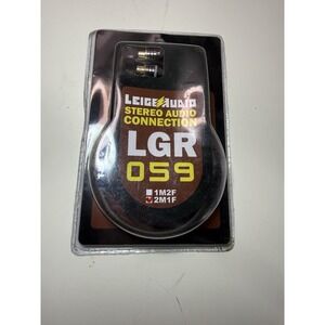 LeigeAudio LGR-059 RCA Stereo Audio Cable 2 Male to 1 Female – High Quality (B5)